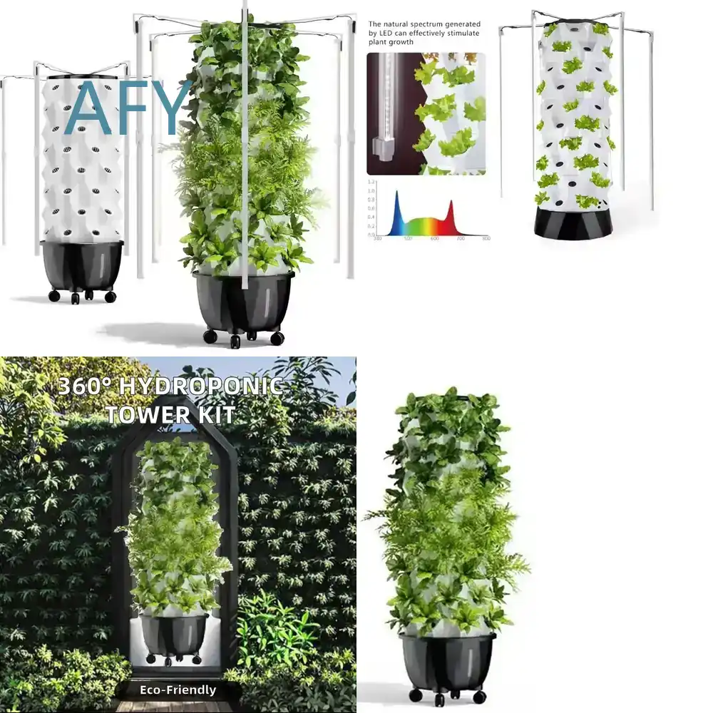 Smart Garden Led Lights - نظام زراعة عمودي هيدروبونيك هيدروبلو للحدائق