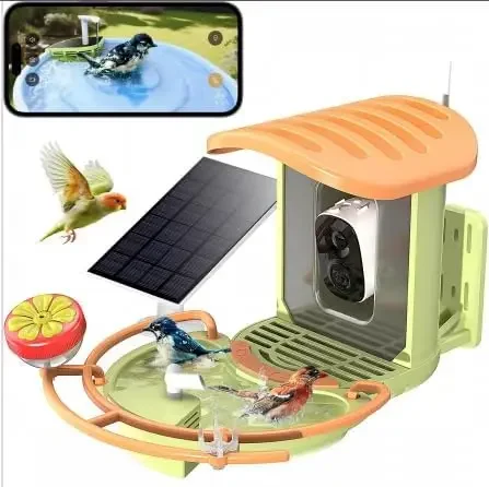 Smart Bird Feeder Camera - كاميرا مغذي الطيور بدقة 2K HD