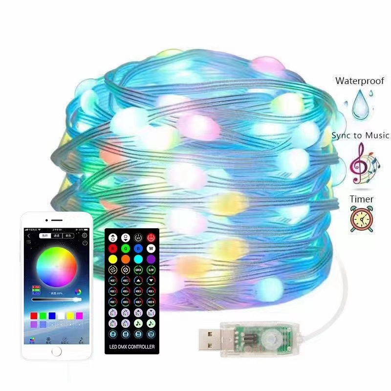 Smart Garden Led Lights - 2024 السنة الجديدة الذكية جارلاند سلسلة