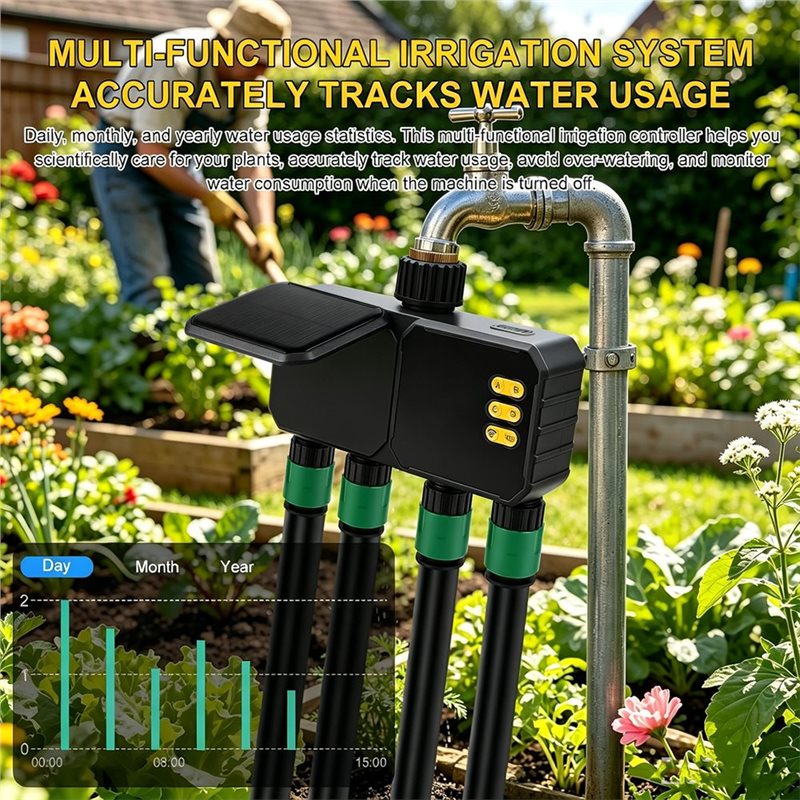 Smart Garden Hose Timer - جهاز توقيت رشاشات المياه الذكي LICE-Smart