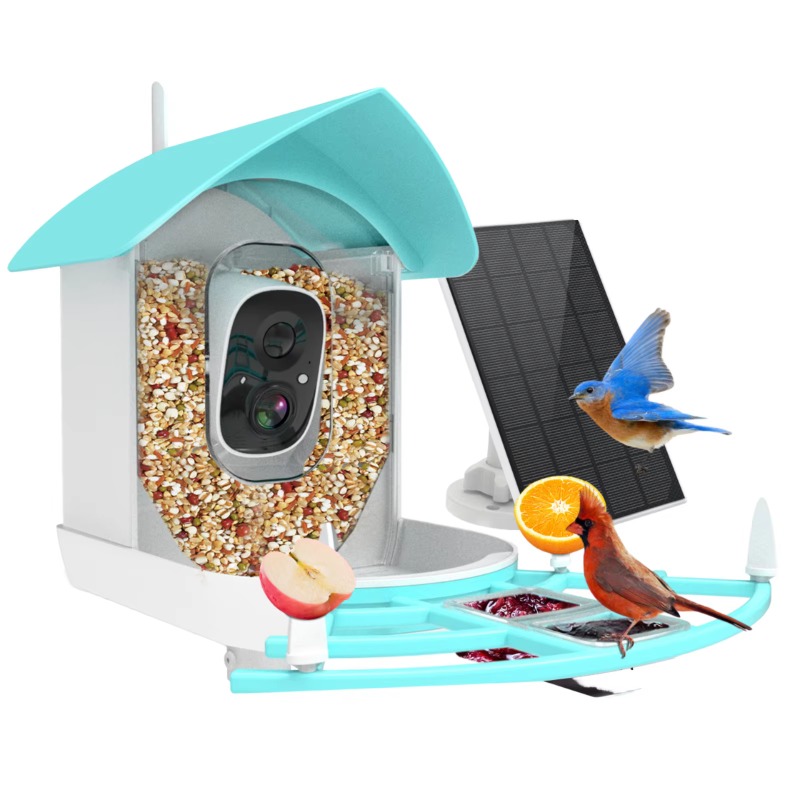 Smart Bird Feeder Camera - كاميرا ذكية لتغذية الطيور للرؤية الليلية