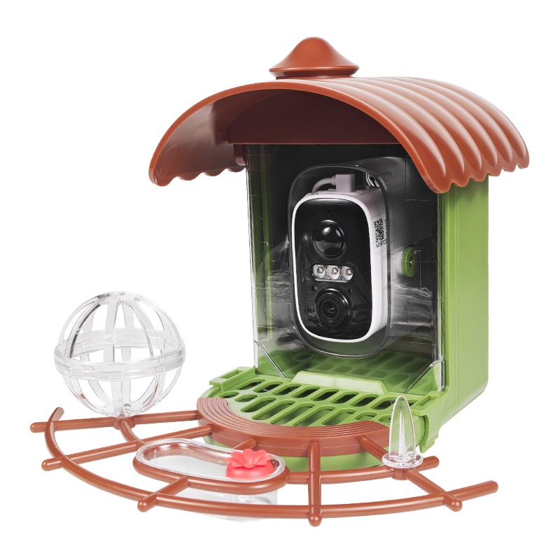 Smart Bird Feeder Camera - كاميرا تغذية الطيور الذكية الأوتوماتيكية تعمل