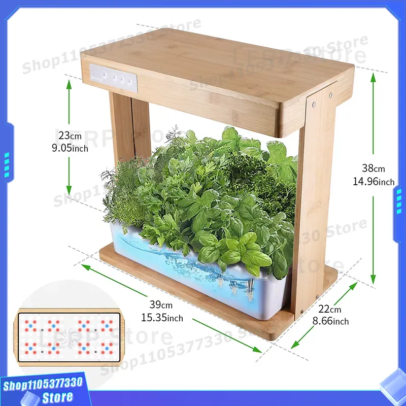 مجموعة حديقة هيدروبونيك ذكية I - مراجعة Indoor Herb Garden Kit وسعره
