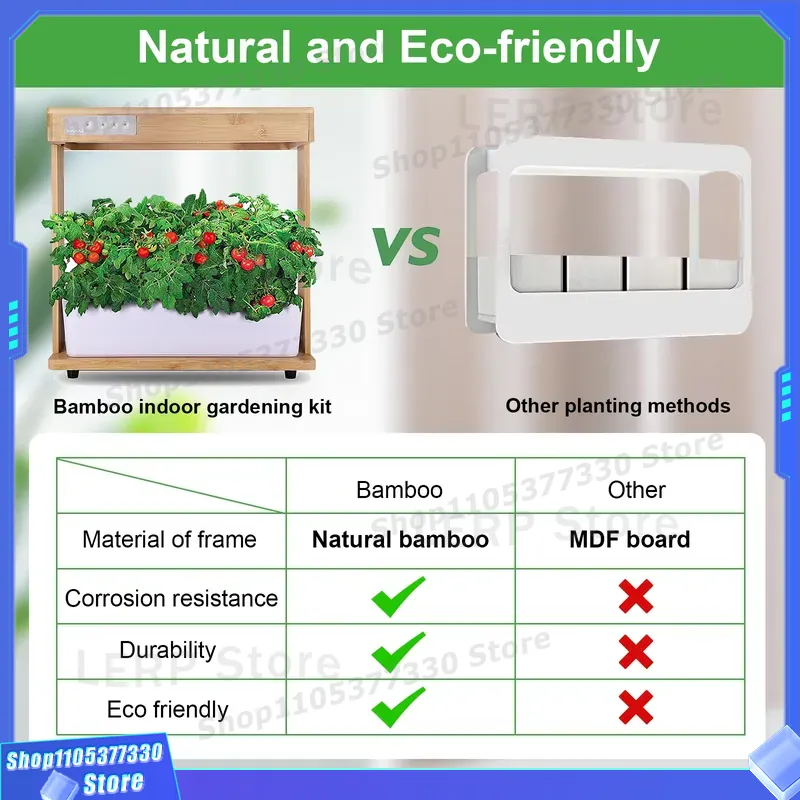 مجموعة حديقة هيدروبونيك ذكية I - مراجعة Indoor Herb Garden Kit وسعره