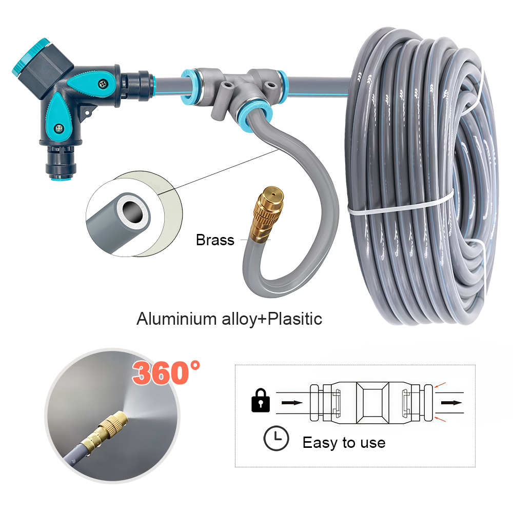 خرطوم مرن 5/8 مم بزاوية دوران  - مراجعة Smart Garden Hose Timer وسعره