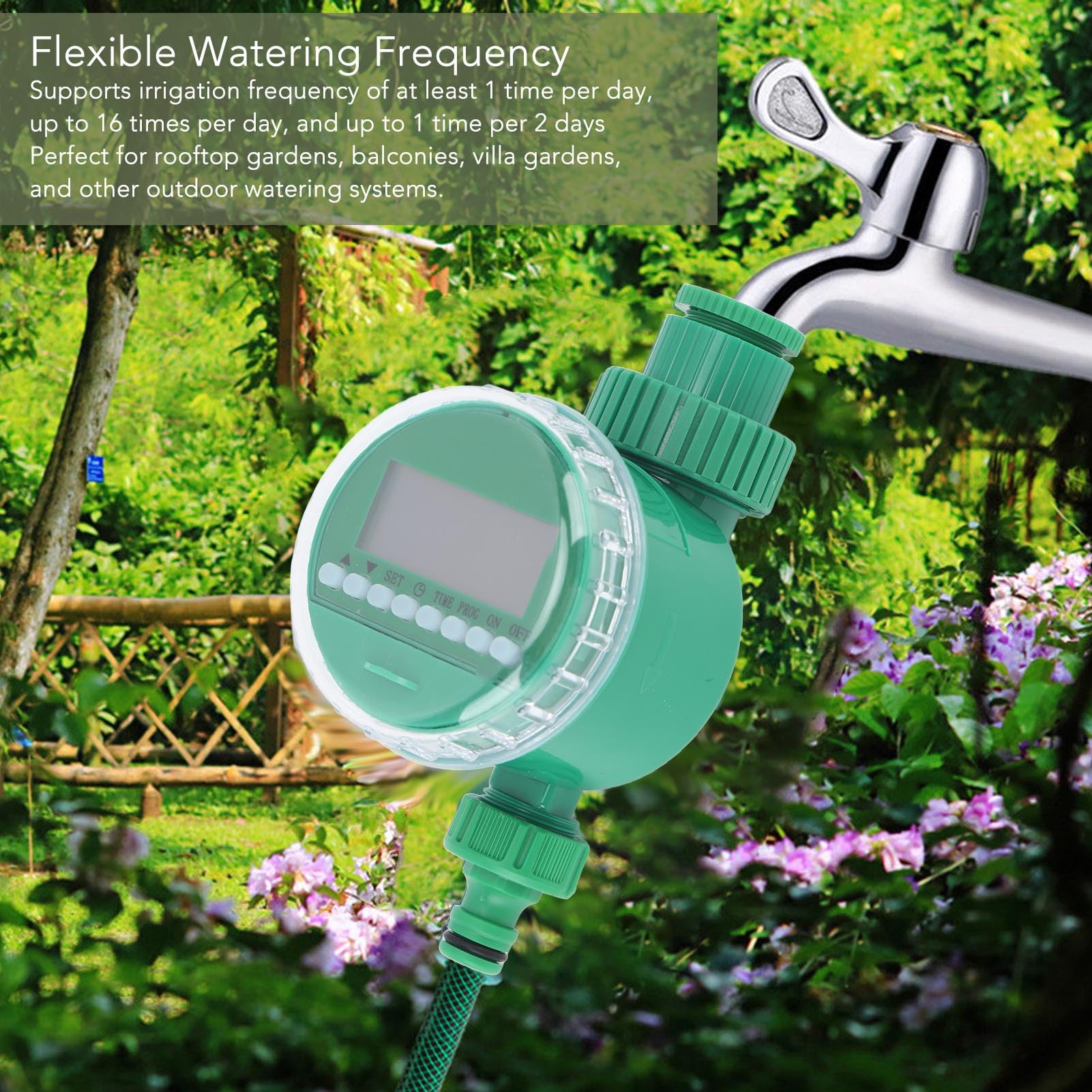 الموقت الإلكتروني لسقي الحدائق - مراجعة Smart Garden Hose Timer وسعره