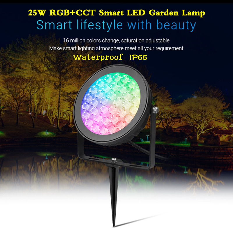 2100LM 25 واط RGB CCT الذكية ف - مراجعة Smart Garden Led Lights وسعره