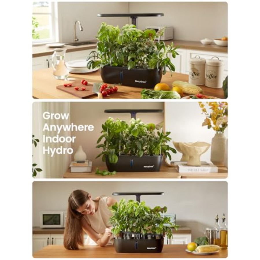نظام زراعة مائي MG-15 ذكي للحد - مراجعة Indoor Herb Garden Kit وسعره