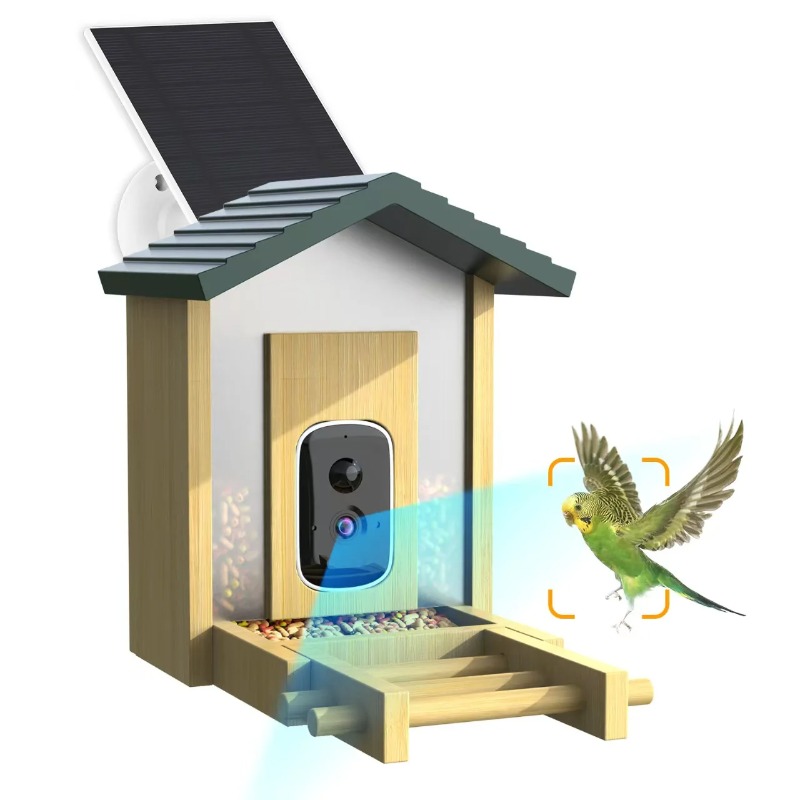 كاميرا مغذي الطيور الذكية بدقة - مراجعة Smart Bird Feeder Camera وسعره