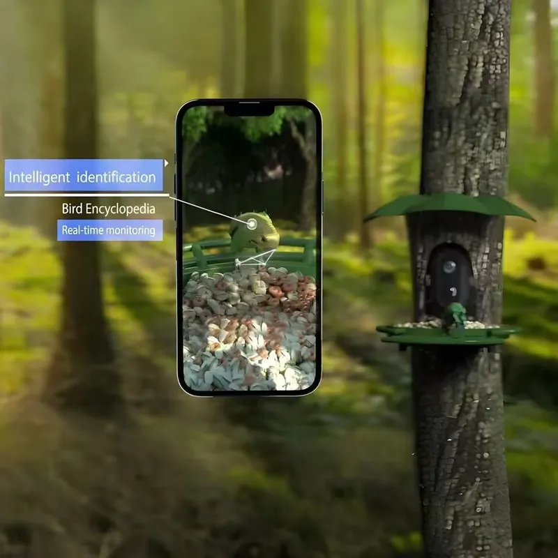 كاميرا ذكية لتغذية الطيور من E - مراجعة Smart Bird Feeder Camera وسعره