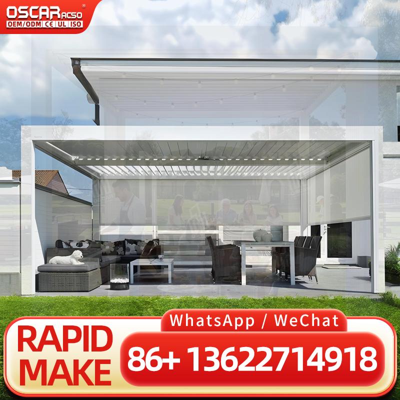 جازيبو عصري قابل للطي ومقاوم ل - مراجعة Smart Garden Electric Pergola وسعره