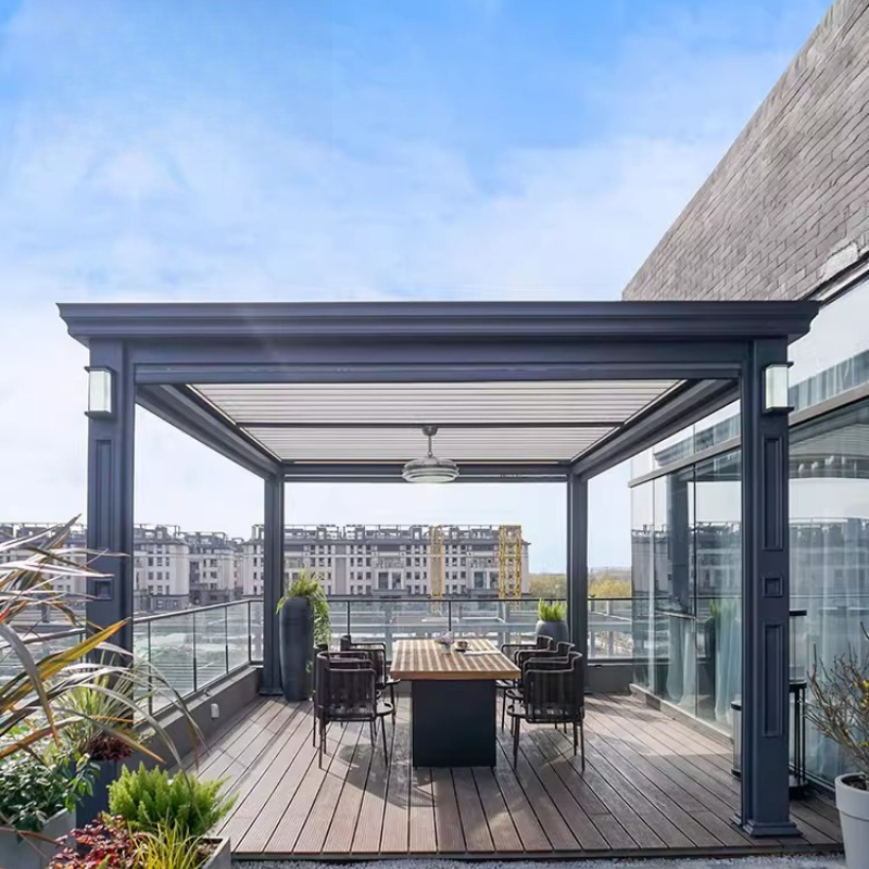 شرفة كهربائية ذكية للحدائق وال - مراجعة Smart Garden Electric Pergola وسعره