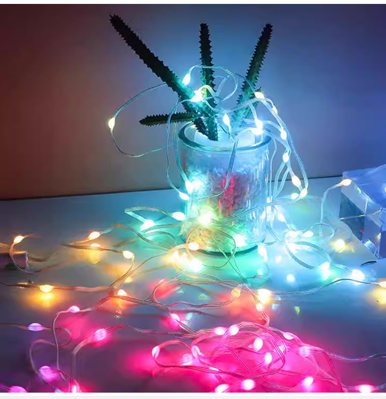 أضواء LED ملونة تعمل بالطاقة ع - مراجعة Smart Garden Led Lights وسعره