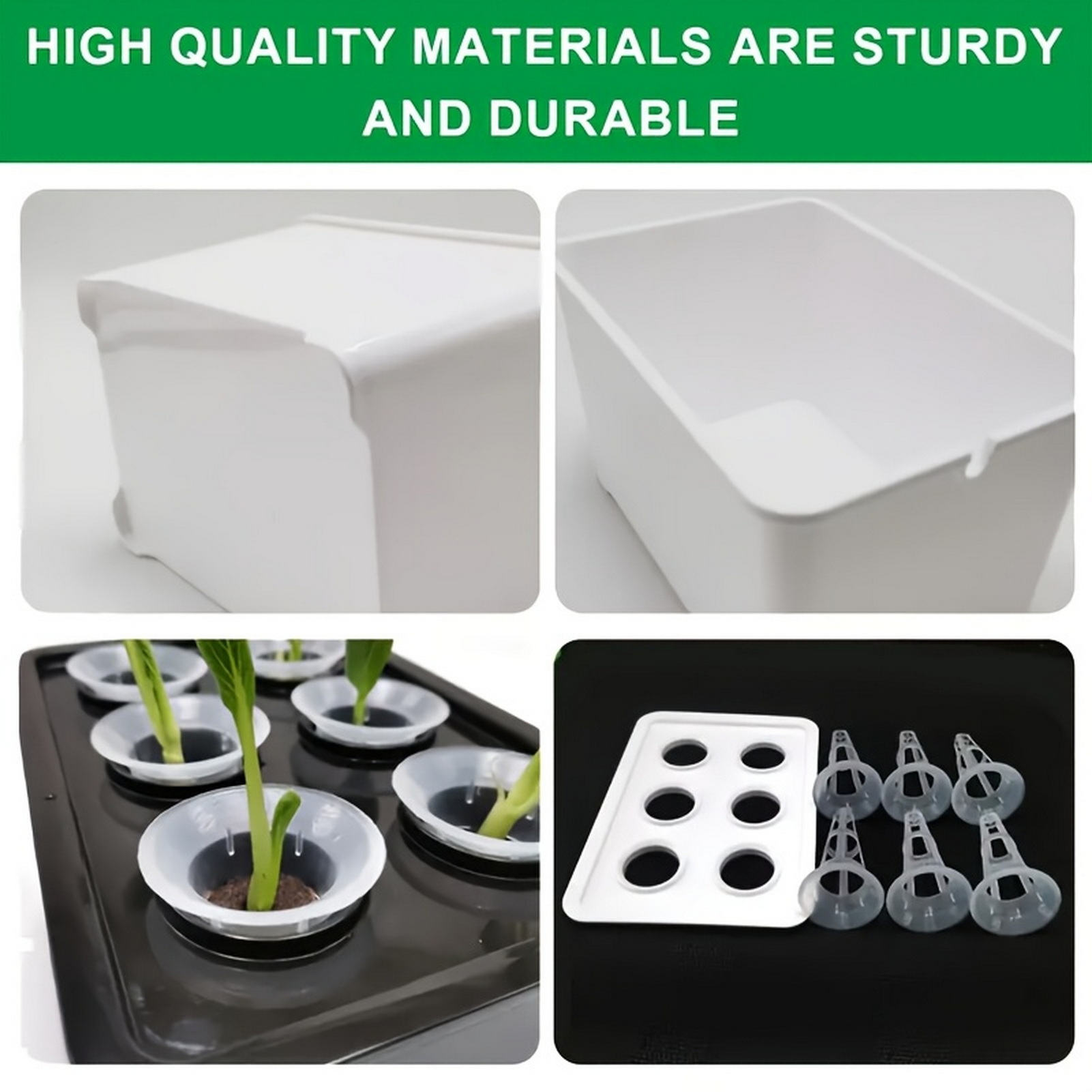 أواني زراعة مائية 6 في 1، أوان - مراجعة Indoor Herb Garden Kit وسعره