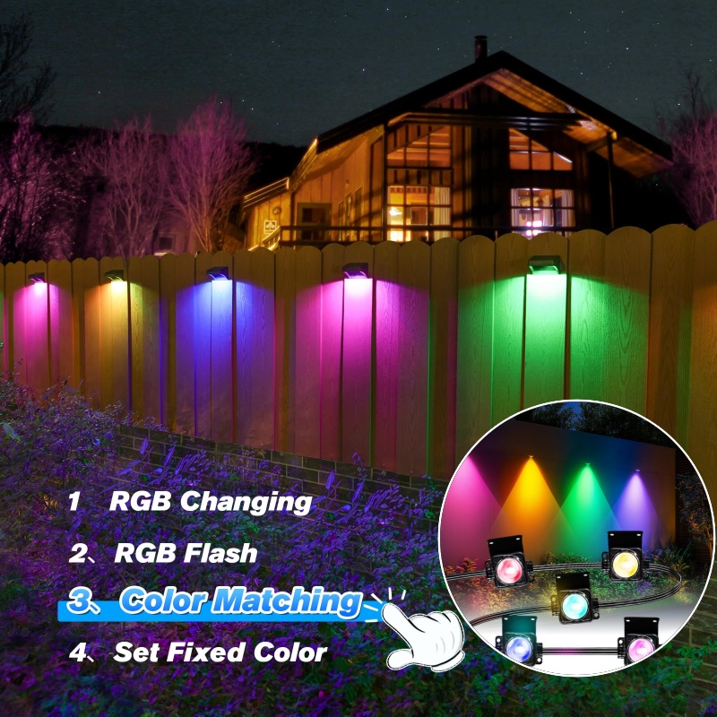 أضواء LED خارجية دائمة RGBCW ل - مراجعة Smart Garden Led Lights وسعره