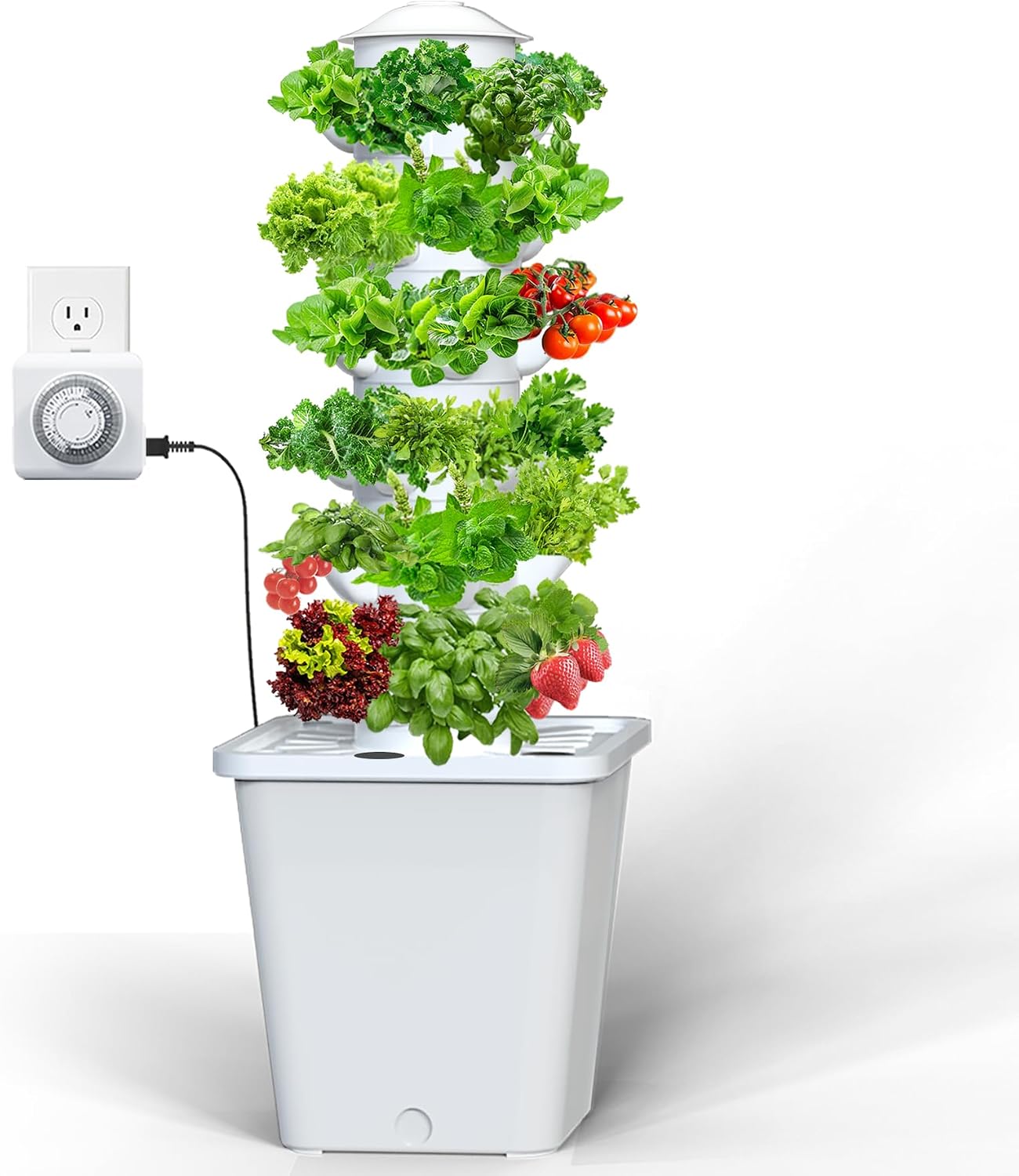 نظام زراعة مائية لـ 30 نبتة، ب - مراجعة Indoor Herb Garden Kit وسعره