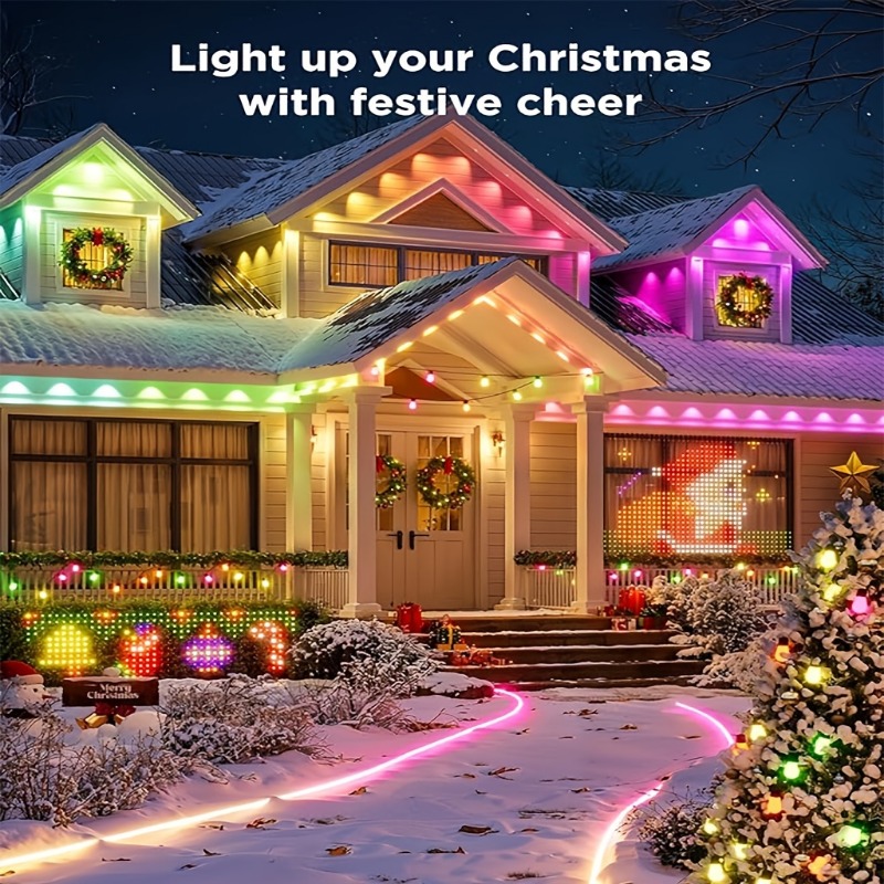 150ft 100ft 50ft أضواء خارجية  - مراجعة Smart Garden Led Lights وسعره