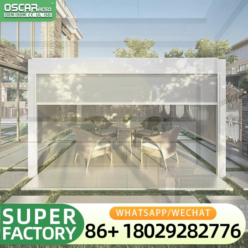 برجولة ألمنيوم حديثة مع سقف ذك - مراجعة Smart Garden Electric Pergola وسعره