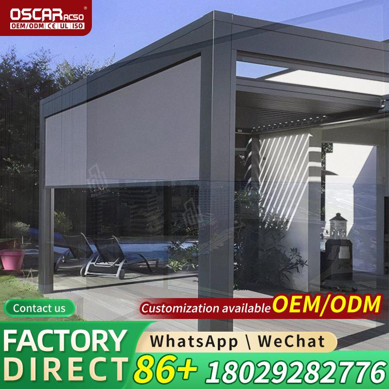 برجولة ألمنيوم حديثة مع سقف ذك - مراجعة Smart Garden Electric Pergola وسعره