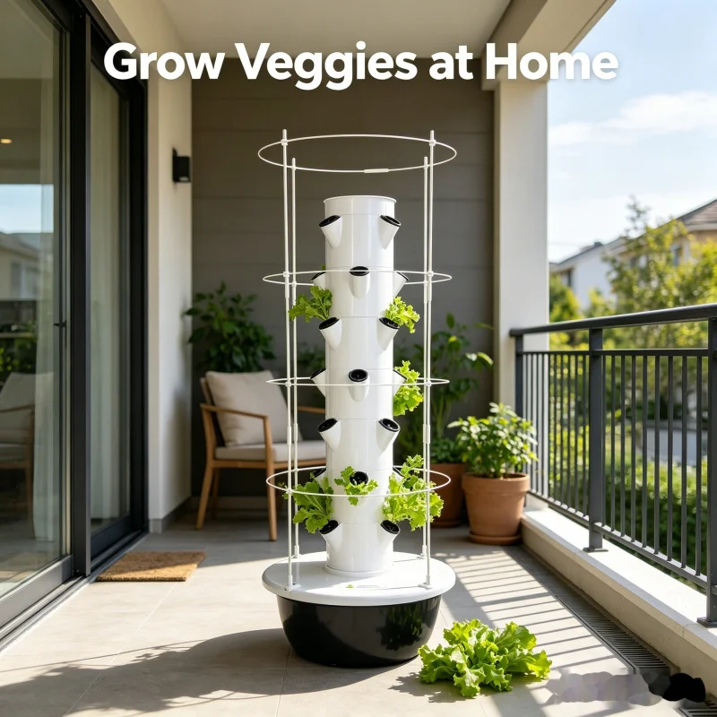 نظام حديقة عمودية ذكية للزراعة - مراجعة Indoor Herb Garden Kit وسعره