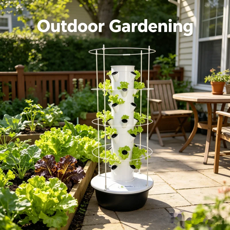 نظام حديقة عمودية ذكية للزراعة - مراجعة Indoor Herb Garden Kit وسعره