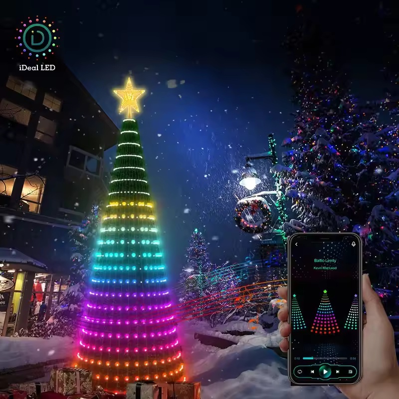 أضواء عيد الميلاد بطول 2.1 متر - مراجعة Smart Garden Led Lights وسعره