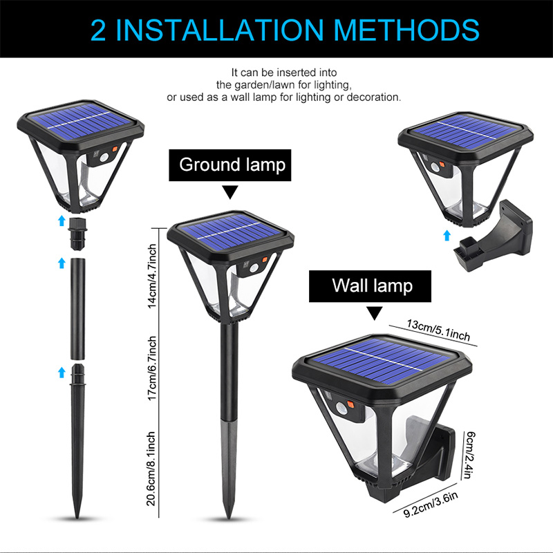 إضاءة جدارية تعمل بالطاقة الشم - مراجعة Smart Garden Led Lights وسعره
