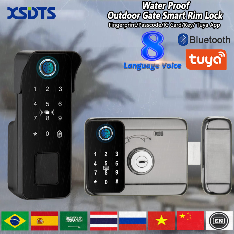 قفل باب ذكي مقاوم للماء بصمة ا - مراجعة Smart Garden Outdoor وسعره