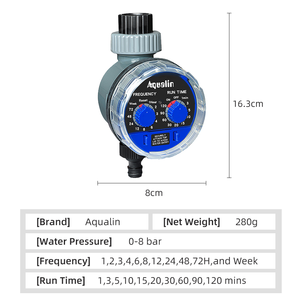 حديقة سقي الموقت الكرة صمام/صم - مراجعة Smart Garden Hose Timer وسعره