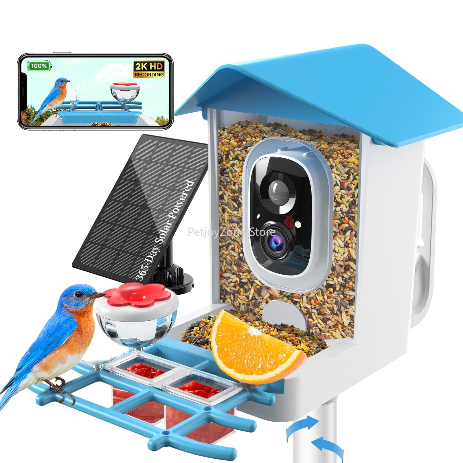 كاميرا ذكية لتغذية الطيور بدقة - مراجعة Smart Bird Feeder Camera وسعره