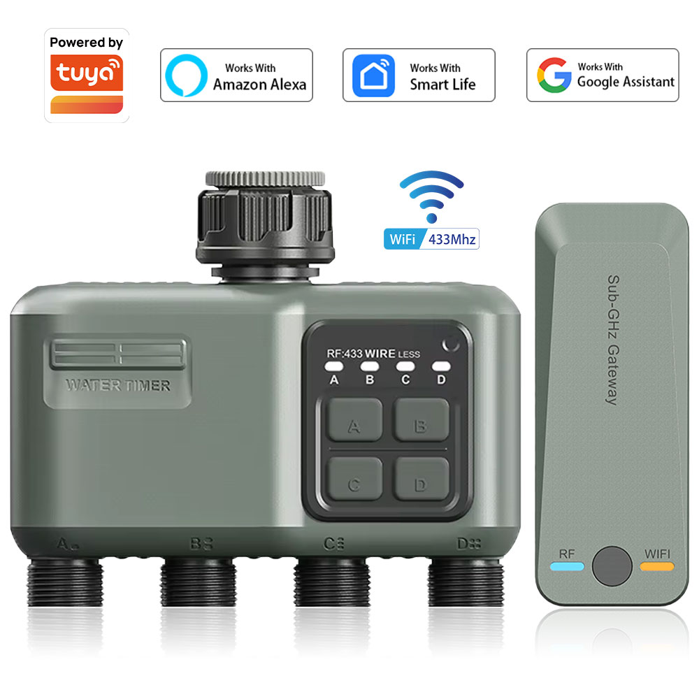 مؤقت ري رقمي قابل للبرمجة بـ 4 - مراجعة Smart Garden Outdoor وسعره
