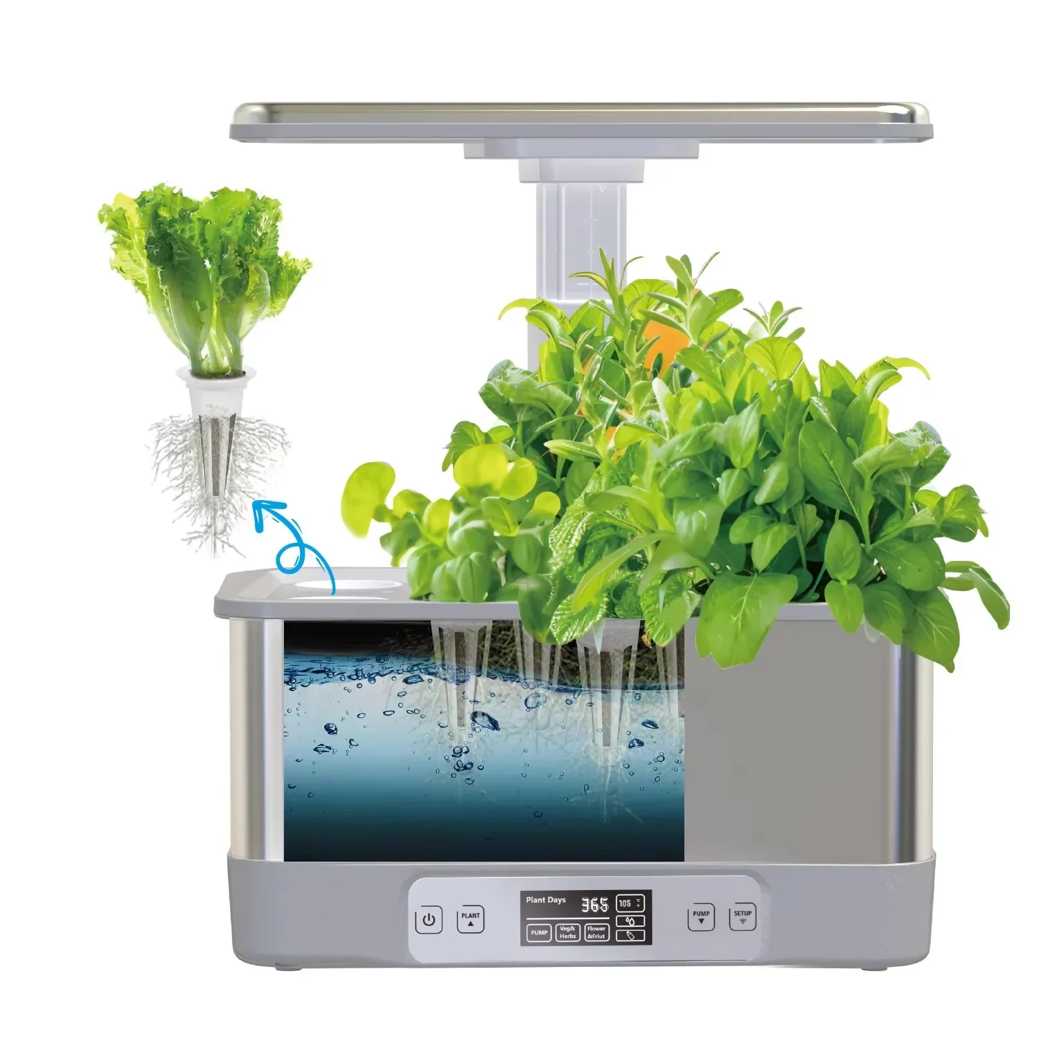 نظام حديقة داخلية للزراعة الما - مراجعة Indoor Herb Garden Kit وسعره