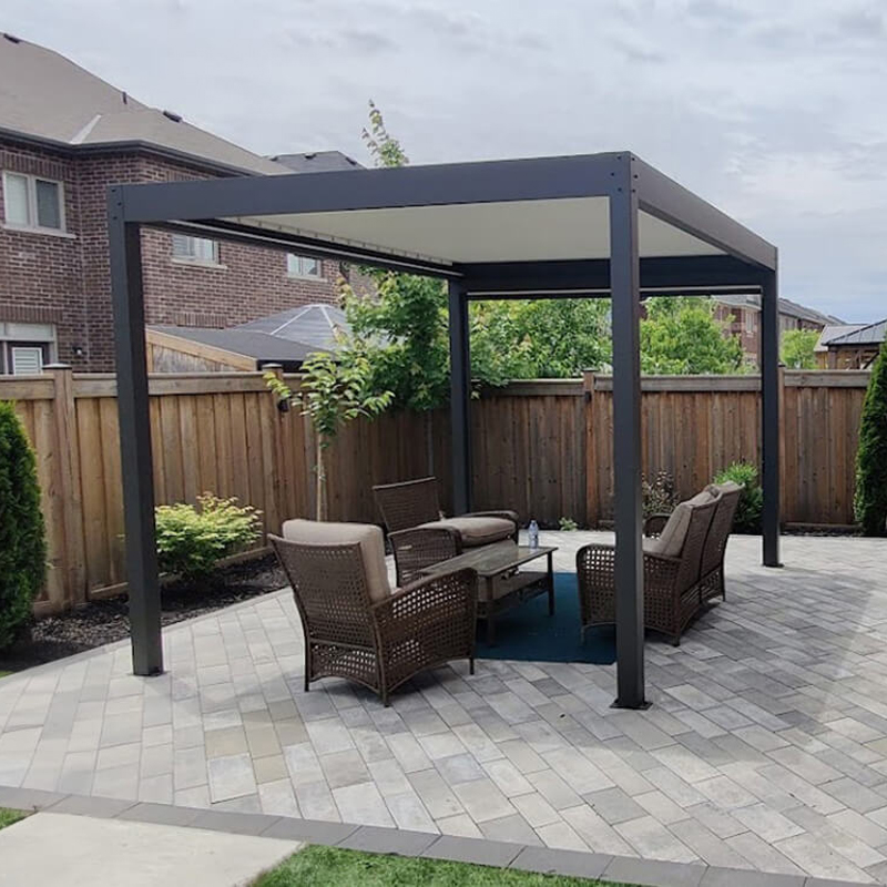 برجولة ذكية للحدائق مزودة بمست - مراجعة Smart Garden Electric Pergola وسعره