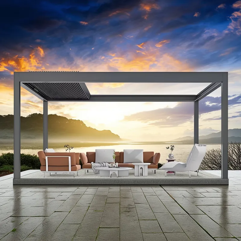 بيرجولا كهربائية خارجية من الأ - مراجعة Smart Garden Electric Pergola وسعره