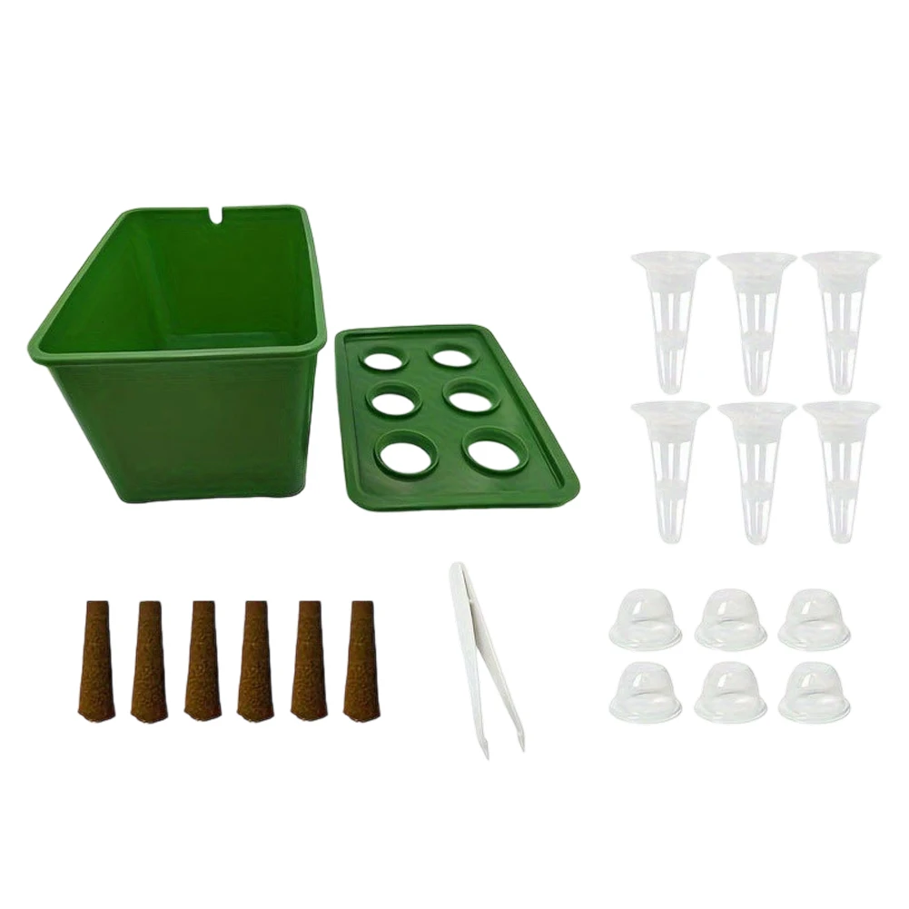 طقم زراعة منزلية ذاتية الري لل - مراجعة Indoor Herb Garden Kit وسعره