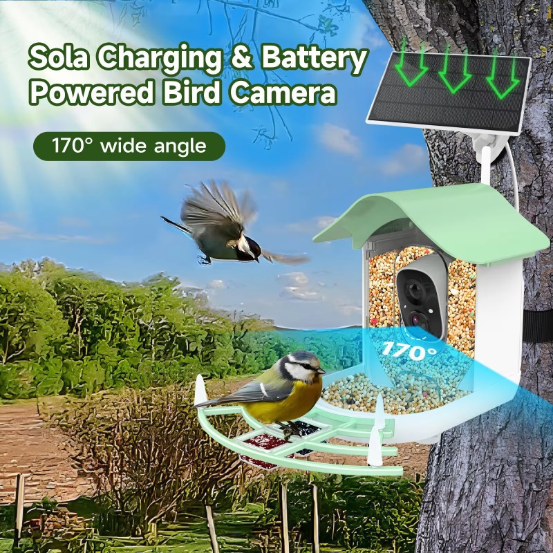 2026 App كاميرا التقاط تلقائي  - مراجعة Smart Bird Feeder Camera وسعره